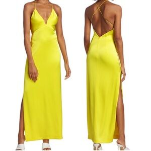 Alice + Olivia Dakota Bias Slip Gown Size 2